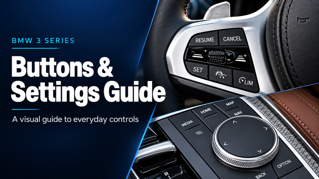 BMW 3 Series Buttons Explained: G20 Controls & Settings