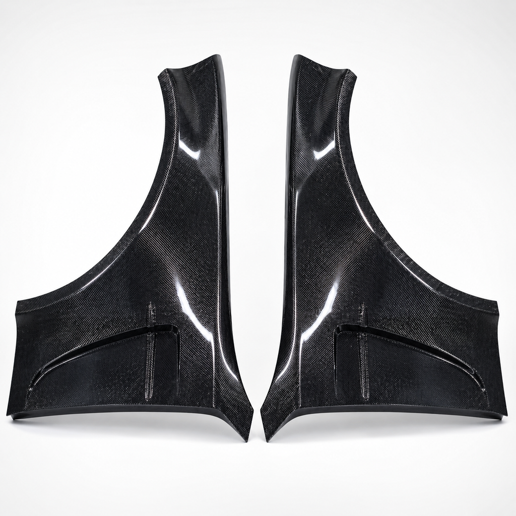 Carbon fiber front fender for BMW E82 1M / E88 1 Series Coupe
