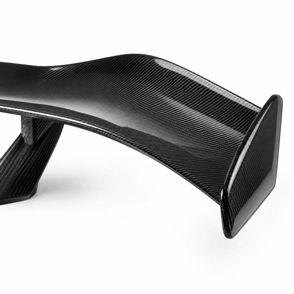 Corvette C8 Z06 Dry Carbon Fiber Rear Wing Spoiler 2020-2024 image 3