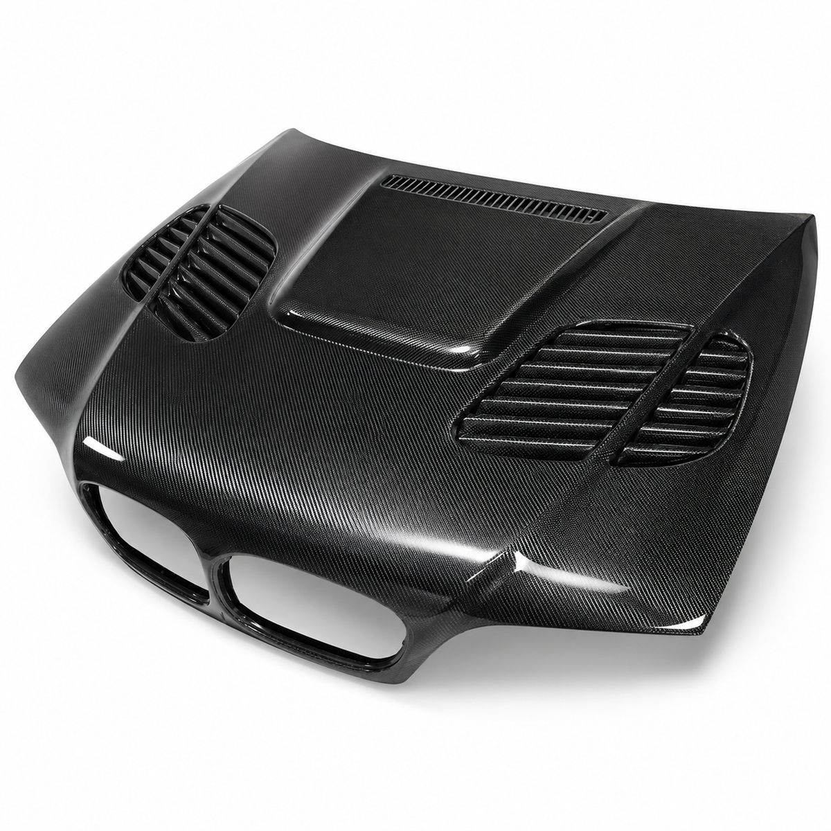 BMW E46 M3 GTR Style Carbon Fiber Hood