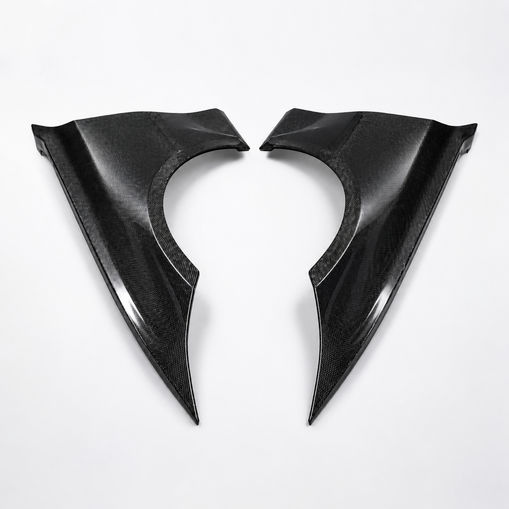 BMW G20/G28 3 Series LCI 2020–2022 Carbon Fiber Front Fenders – Gloss Black