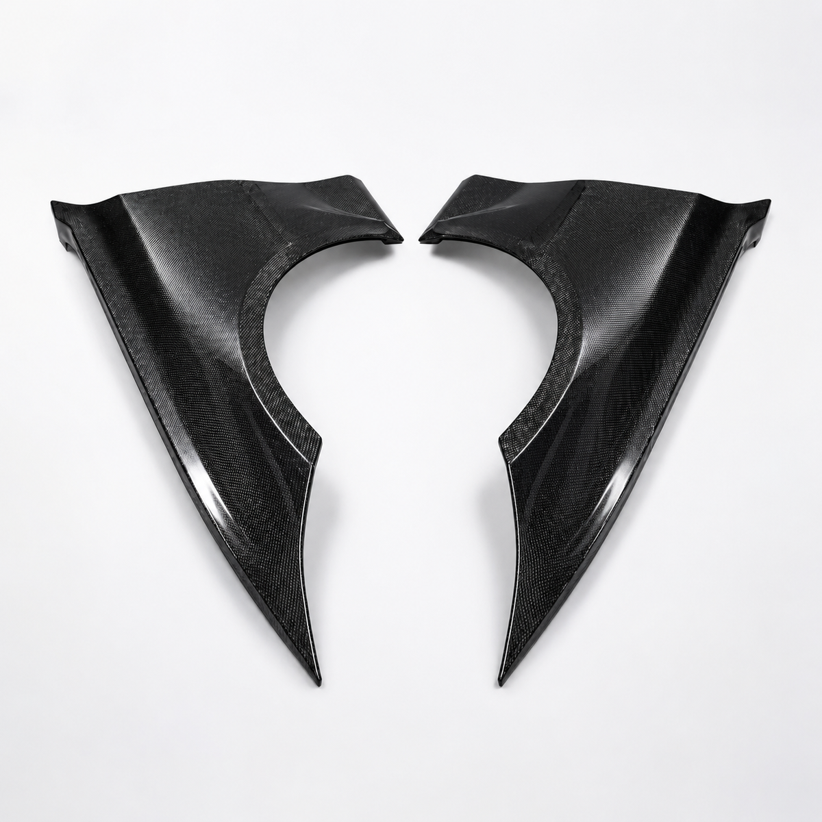BMW G20/G28 3 Series LCI 2020–2022 Carbon Fiber Front Fenders – Gloss Black