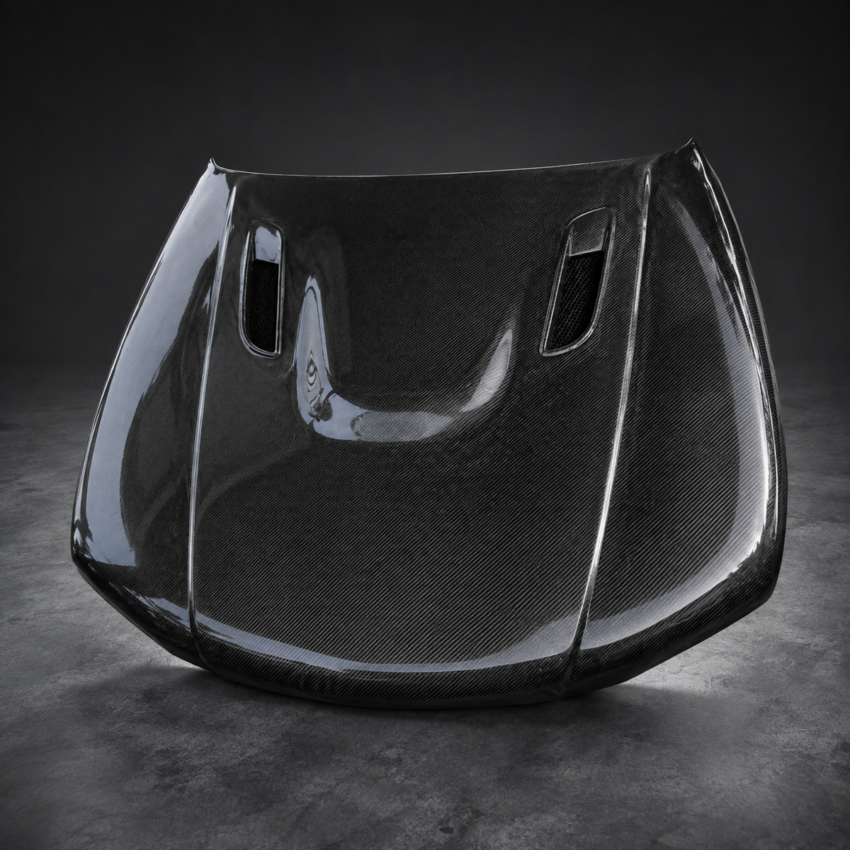 BMW 1 Series E82/E88 1M Style Carbon Fiber Hood