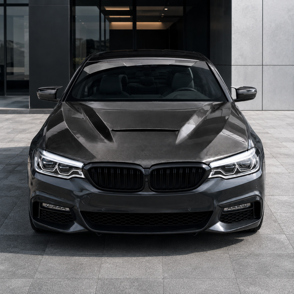 BMW G30/G38 5 Series GTS Style Carbon Fiber Hood 2018–2020