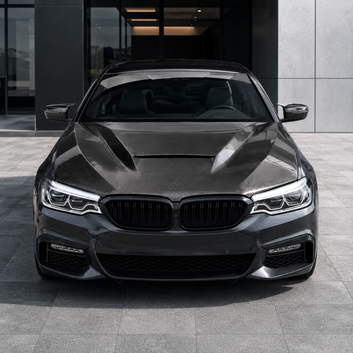 BMW G30/G38 5 Series GTS Style Carbon Fiber Hood 2018–2020