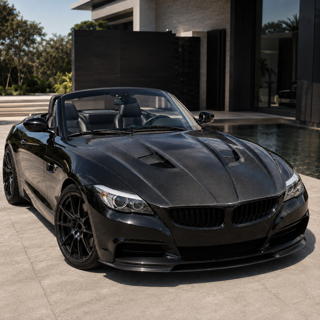 Carbon Fiber Vented Hood for BMW Z4 E89 Roadster 2009–2016