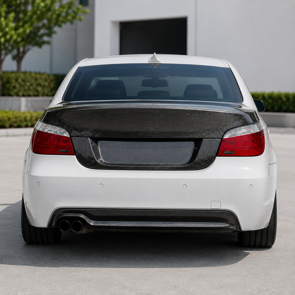 BMW E60 5 Series 525i 530i Carbon Fiber Trunk Lid