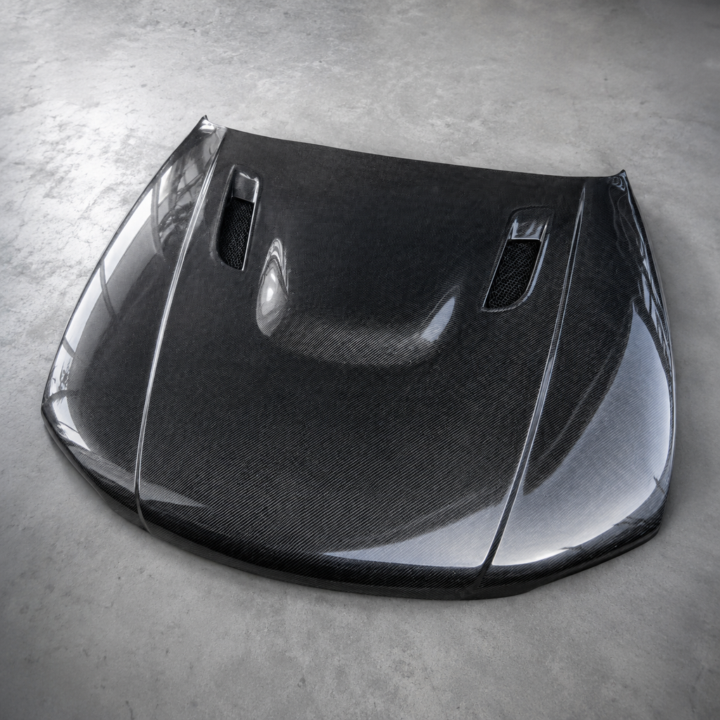 BMW 1 Series E82/E88 1M Style Carbon Fiber Hood