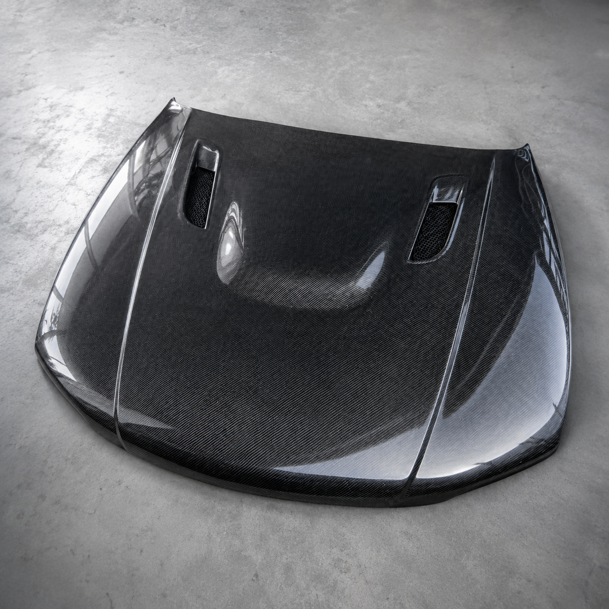 BMW 1 Series E82/E88 1M Style Carbon Fiber Hood