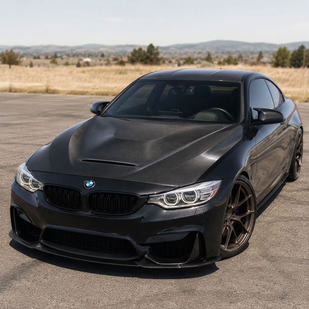 BMW M3 M4 F80 F82 GTS Style Carbon Fiber Hood