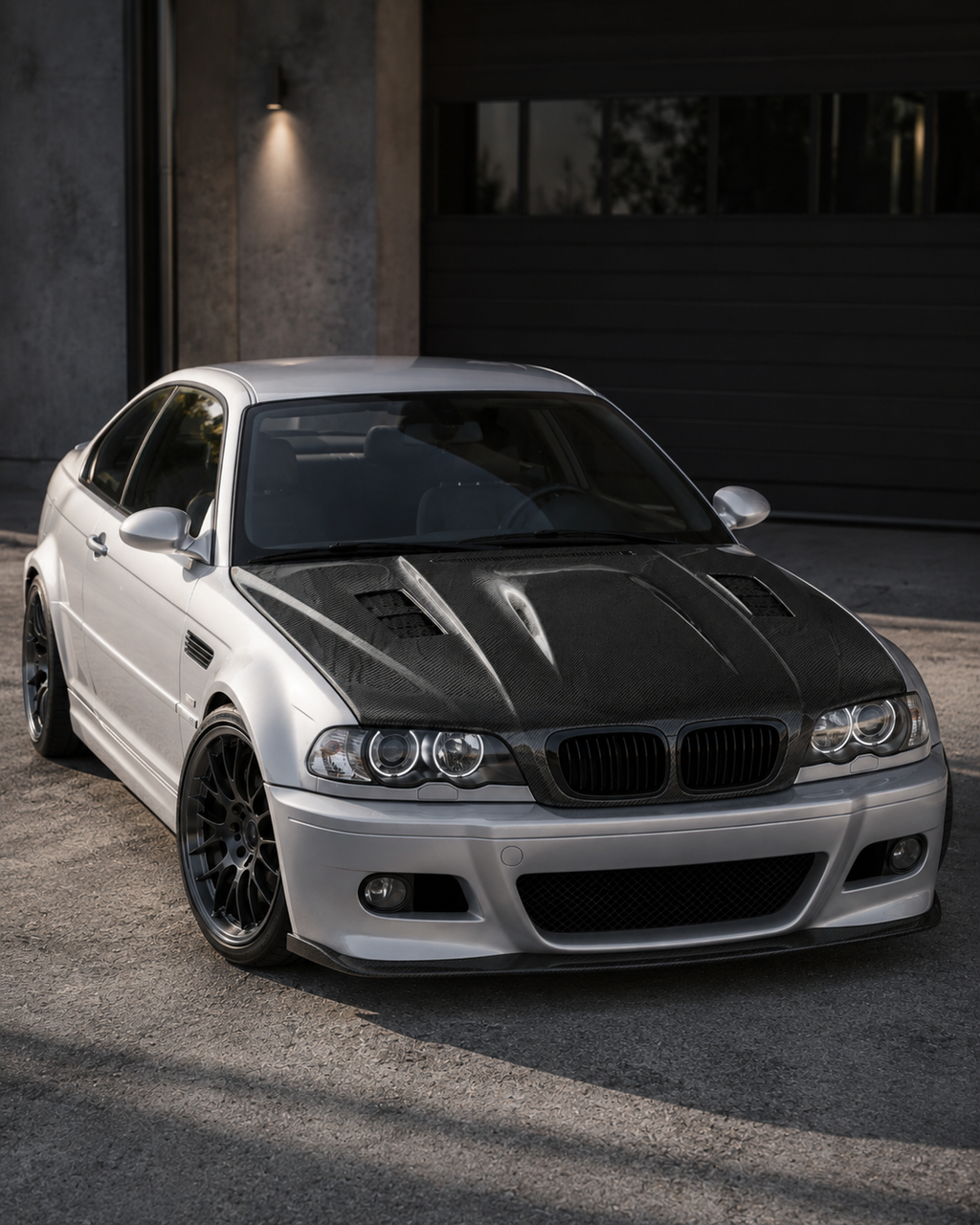 BMW E46 Coupe Carbon Fiber Hood