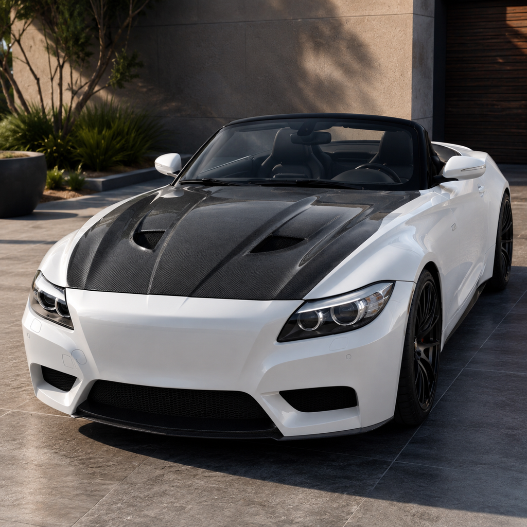 BMW Z4 E89 Carbon Fiber Hood