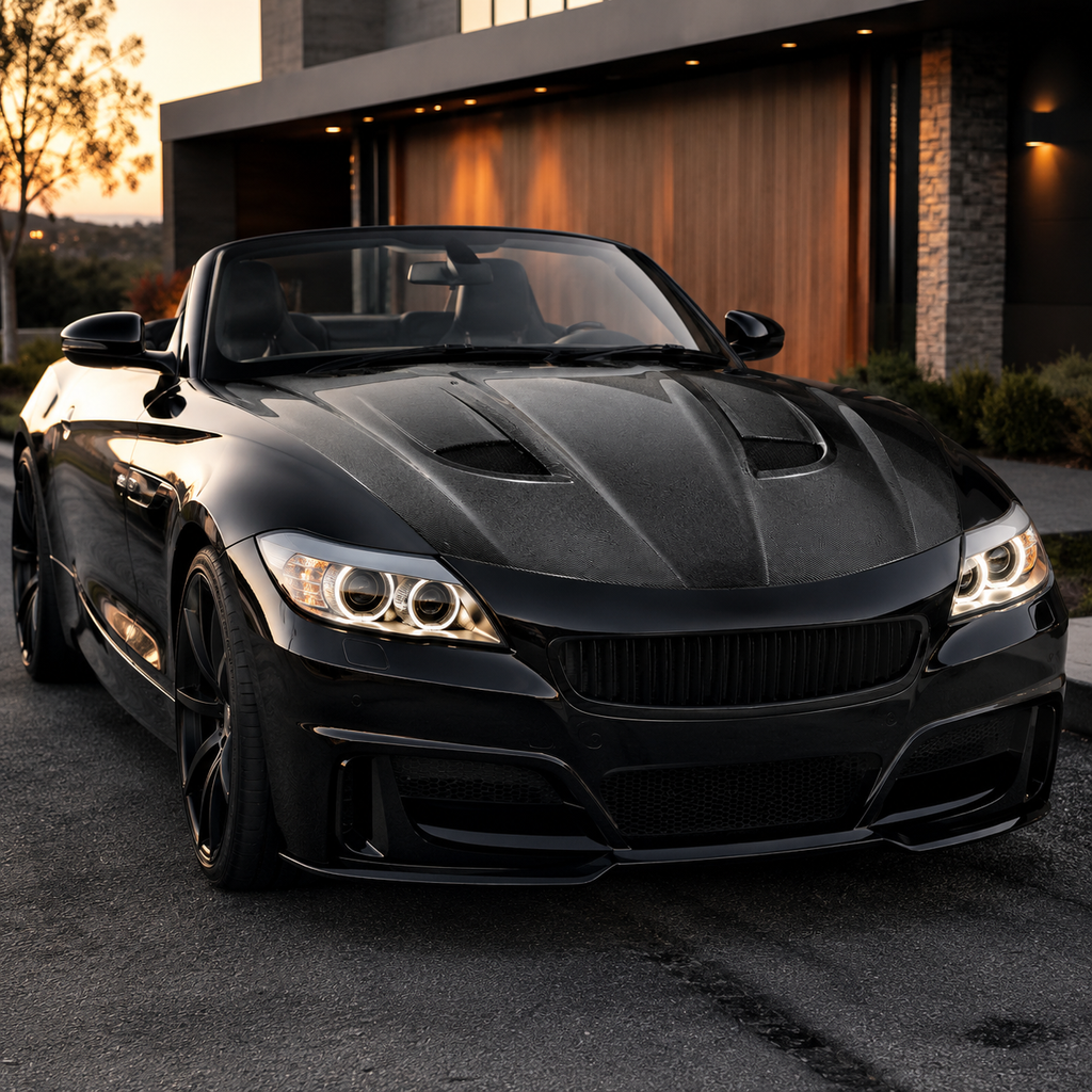 BMW Z4 E89 Carbon Fiber Hood