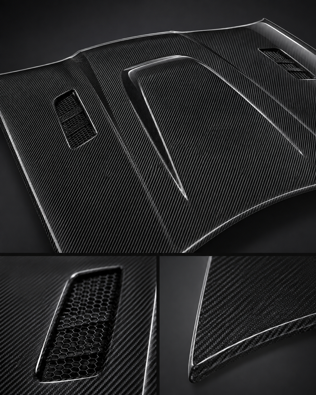 BMW E46 Coupe Carbon Fiber Hood