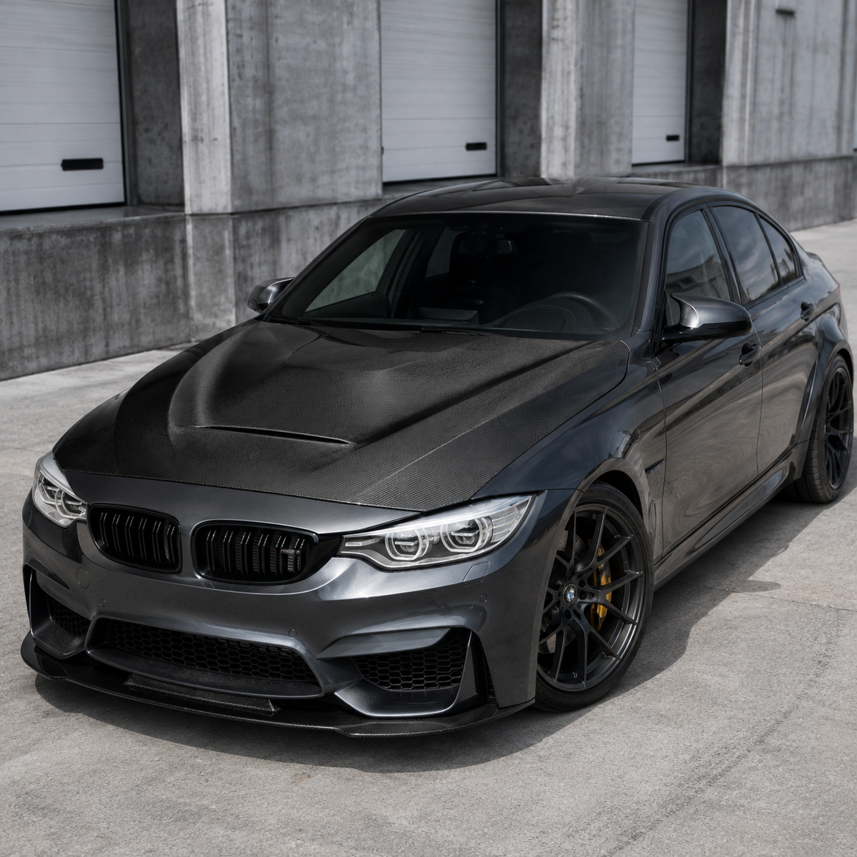 BMW M3 M4 F80 F82 GTS Style Carbon Fiber Hood