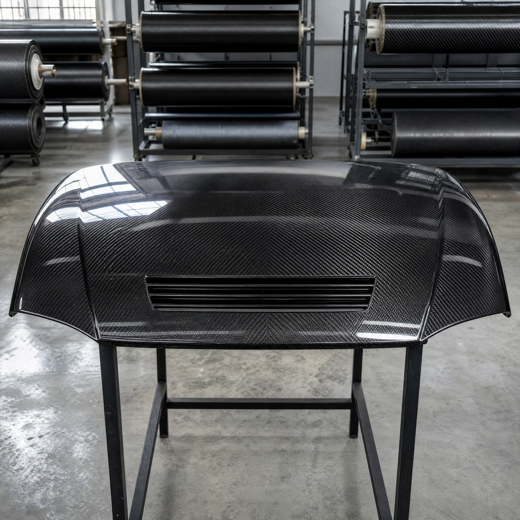 2014–2020 Infiniti Q50 GTS Style Carbon Fiber Hood – Front Bonnet Exterior Upgrade