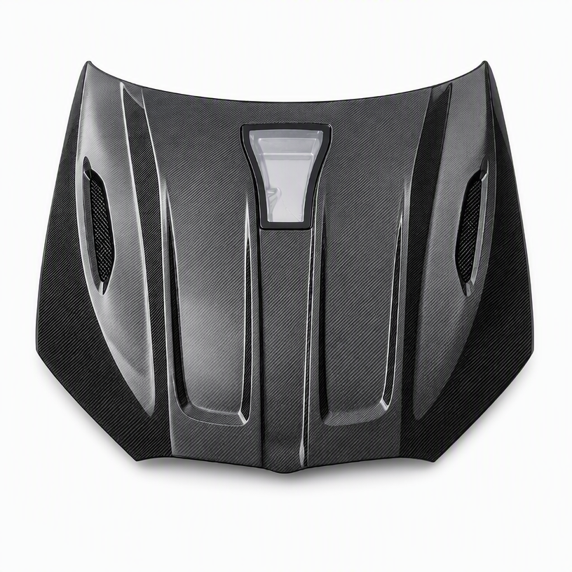 BMW G20/G28 3 Series 2019+ Carbon Fiber Engine Hood with Transparent Glass